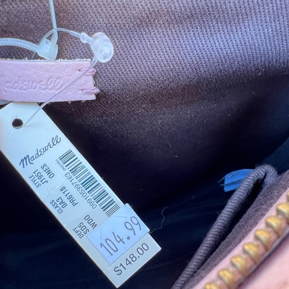 Madewell The Zip-Top Transport Crossbody in Pink - Picture 5 of 7